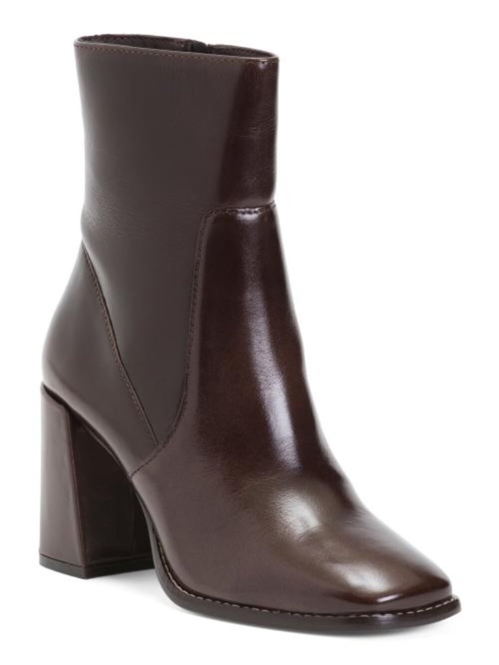 TAHARI Leather Joni Heeled Booties